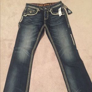 Men’s buckle 31x32 jeans- new!!